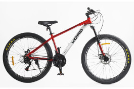 Велосипед гірський Corso Kord KD-024587 27.5"/15.5’. червоно-білий